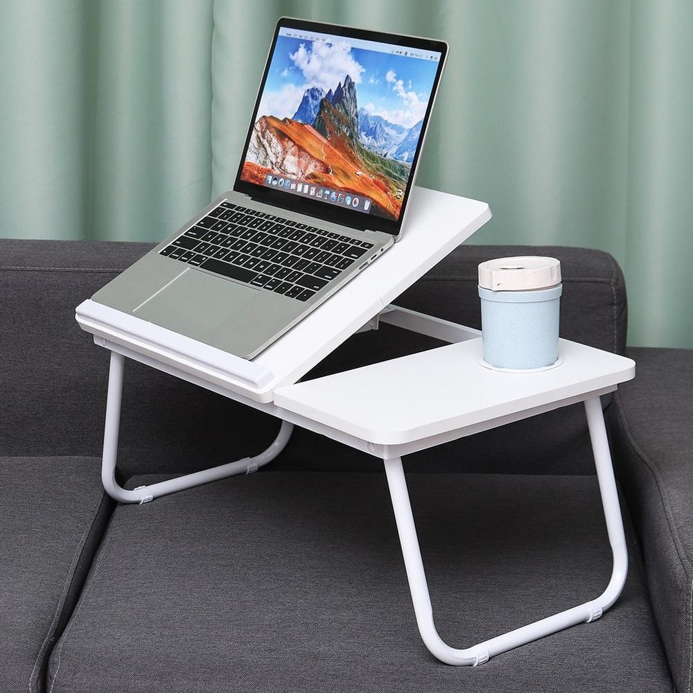 MESA SUPORTE NOTEBOOK MADEIRA AJUSTAVEL MULTIFUNCIONAL SOFA APOIO HOME OFFICE DOBRAVEL