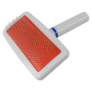 2 Escovas Plástica Branca Pet Pente para Cães e Gatos Perfeita para Higiene, Banho e Tosa Spitz Alemão Cachorro