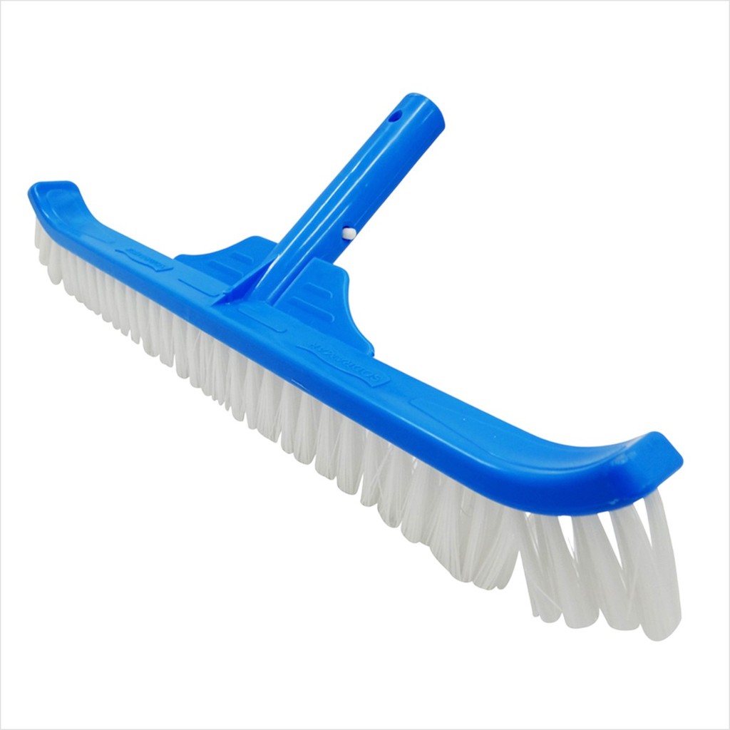 Escova De Nylon Curva Sodramar Slim Limpeza Todas Piscinas 44cm
