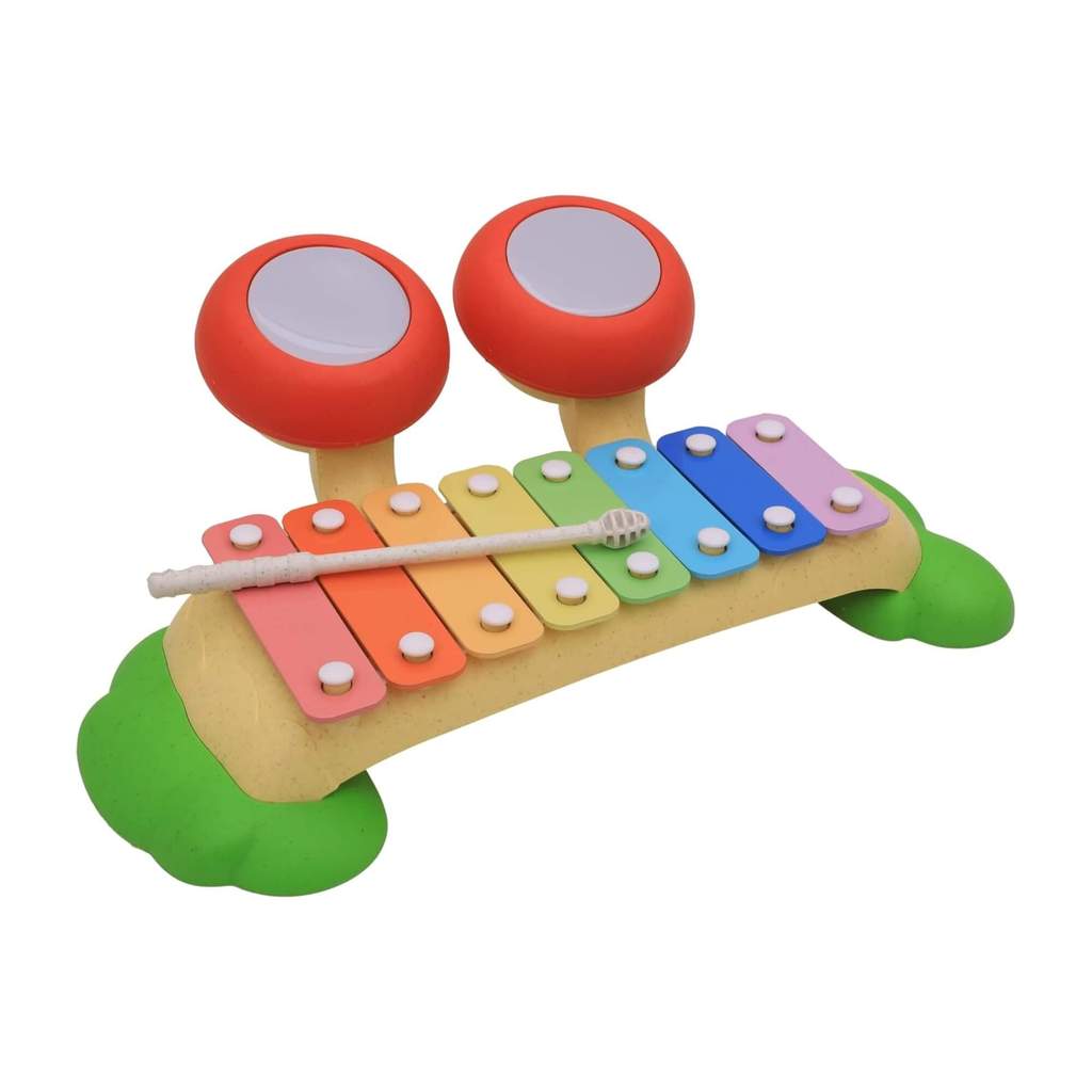 Brinquedo Infantil Xilofone com Tambor Colorido Zippy Toys - 10431 em Oferta na Shopee