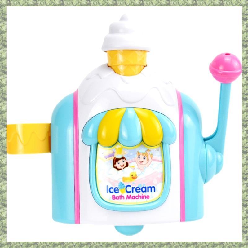 Máquina De Espuma De Sorvete Bolha Brinquedo Carro Banho Jogar Para Criança Poderosa Sucção Maker