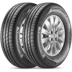 2 Pneu Continental 195/60r15 88h Powercontact 2