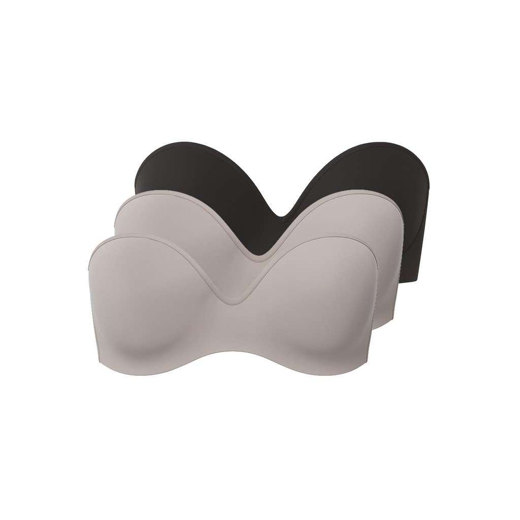 Imagem Kit com 3 Sutiãs Bustiê com Aro e Bojo Liz 51803 Taça B Colorido