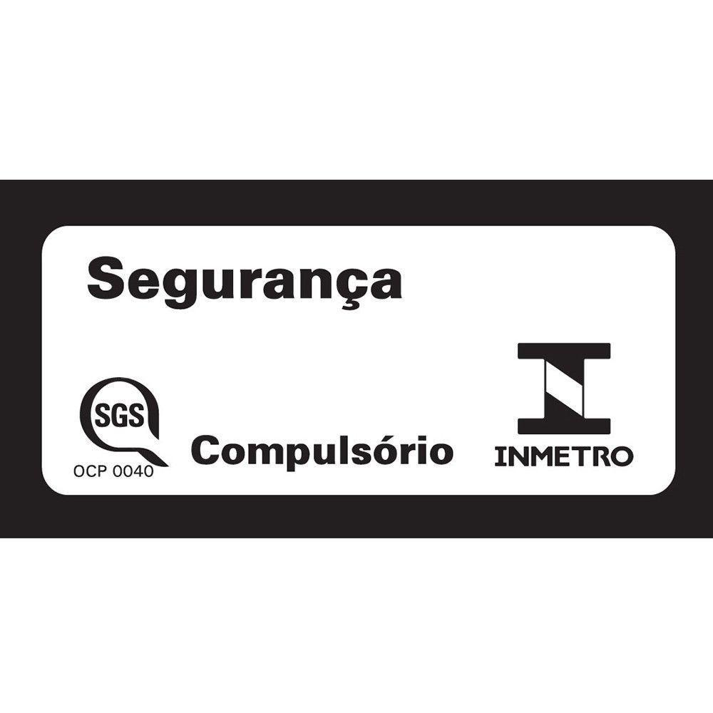 Coifa Fogatti De Parede Clean Vidro Curvo Black 90cm Preto 220V