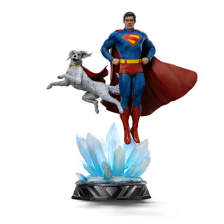 Estátua Superman and Krypto - Superman Legacy Movie - Art Scale 1/10 - Iron Studios em Oferta na Shopee
