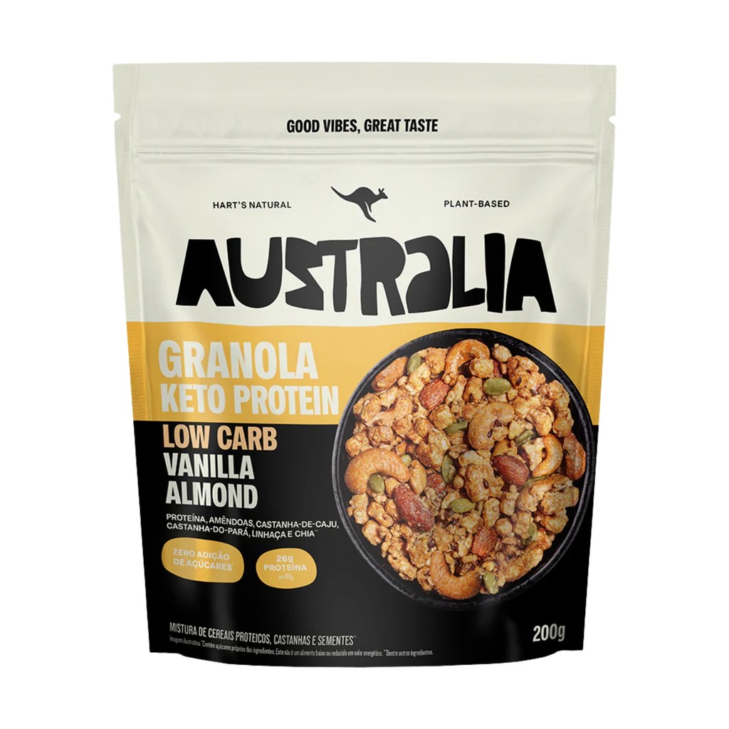 Harts - Granola Keto Protein - 200g - Vanilla Almond Crunch