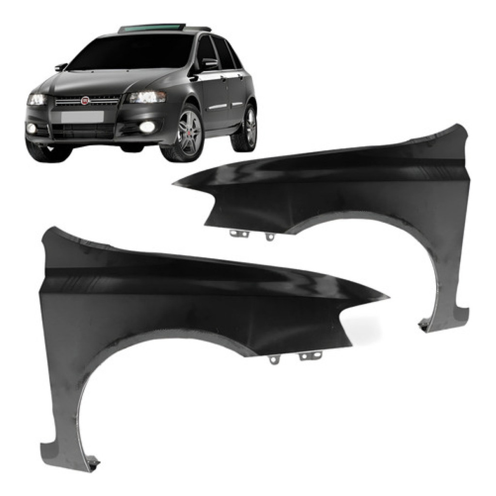 Paralama Stilo 2003 2004 2005 2006 2007 08 09 10 2011 Fiat em Oferta na Shopee