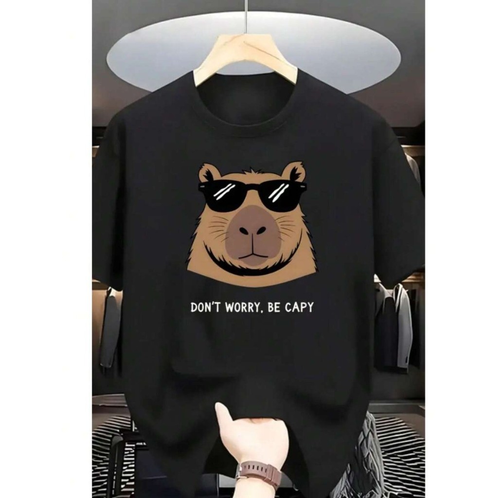 Camiseta masculina Capivara  Estilosa Qualidade Premium Excelente Qualidade