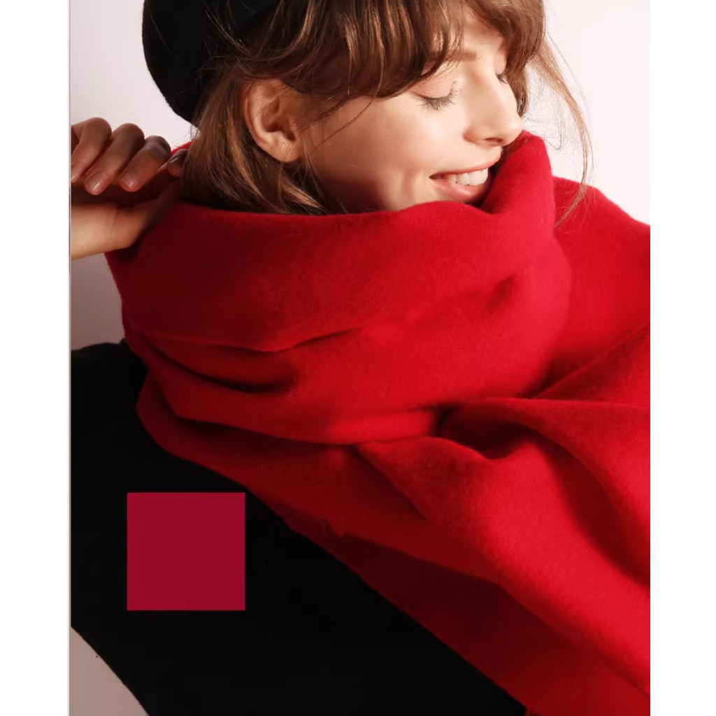 Echarpe Cachecol Manta Pashmina Lenço Xale Longo Grosso 280g