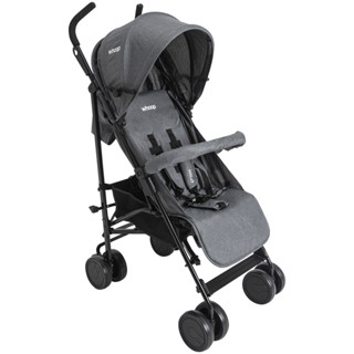 Carrinho de Bebe para Passeio Kiddo Cross Melange Grafite em Oferta na Shopee