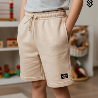 Bermuda Short Infantil Juvenil Menino Moletinho Original Dia a Dia Para Criança Cordão Com Elástico em Oferta na Shopee