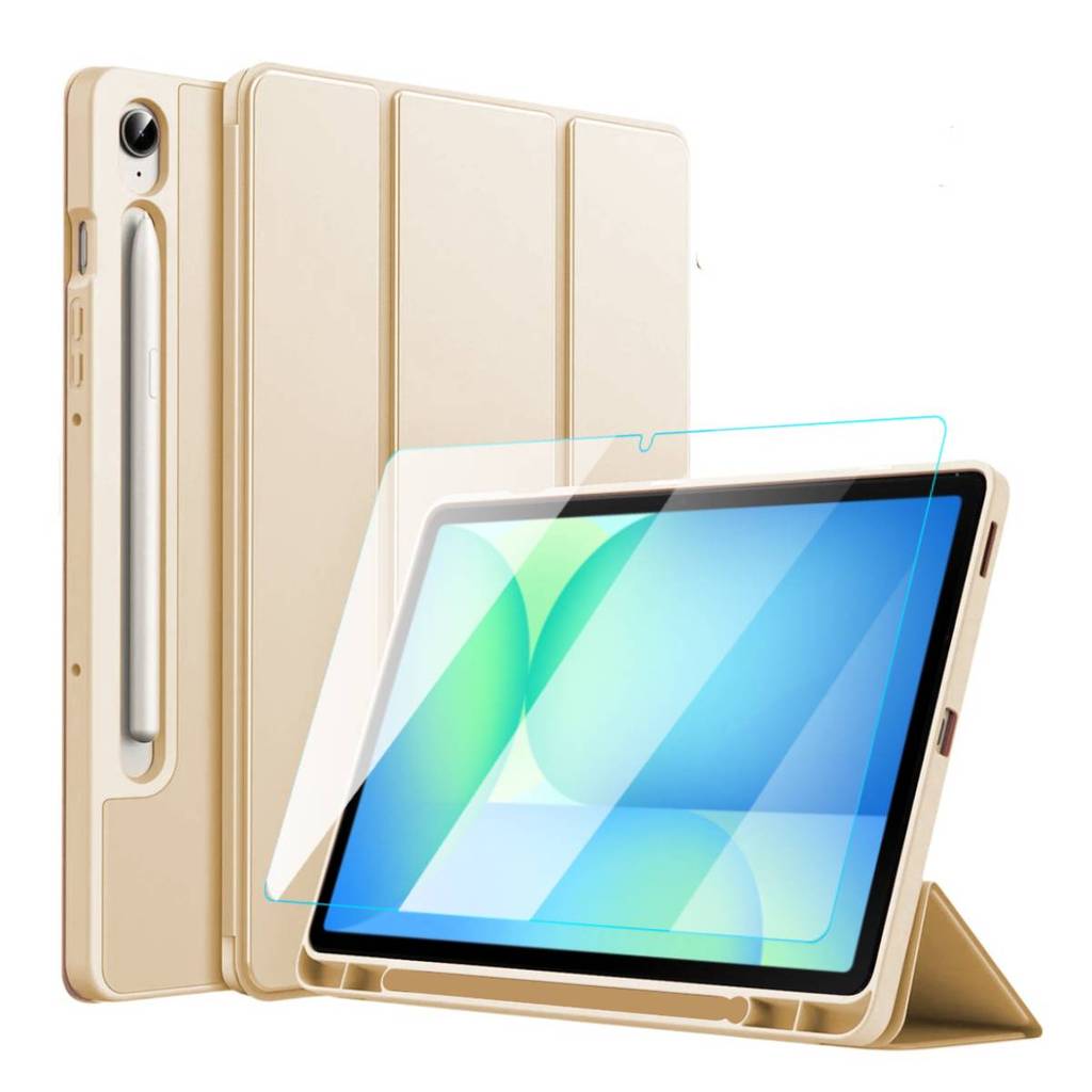 Case Tpu Suporte De Caneta Para Samsung S10 FE+ 13.1 X620 X626 + Película