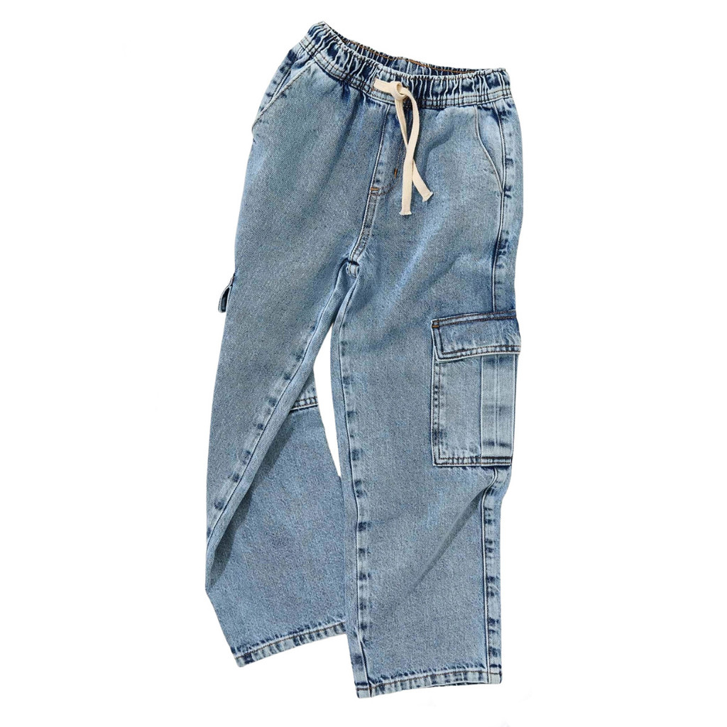 Calça Hering Jeans Cargo Infanti