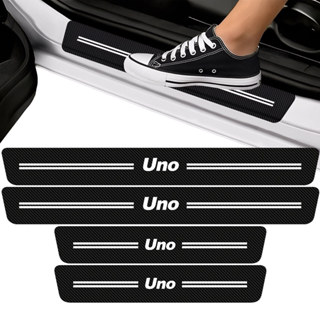 Soleira Da Porta Para Fiat Uno Fibra de Carbono Protetora em Oferta na Shopee