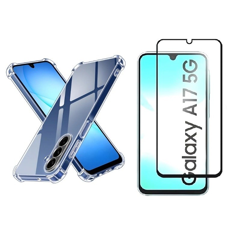 Capa Capinha Case Anti Impacto + Pelicula vidro 3D Samsung Galaxy A17 5g
