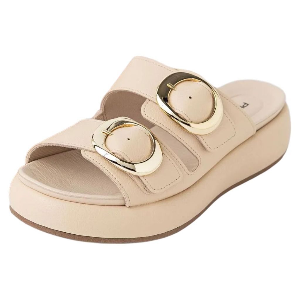 Chinelo Birk Feminino Anabela Moderno Conforto Piccadilly