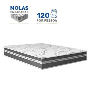 Colchão de Molas Ensacadas Luve Casal 138cm em Oferta na Shopee