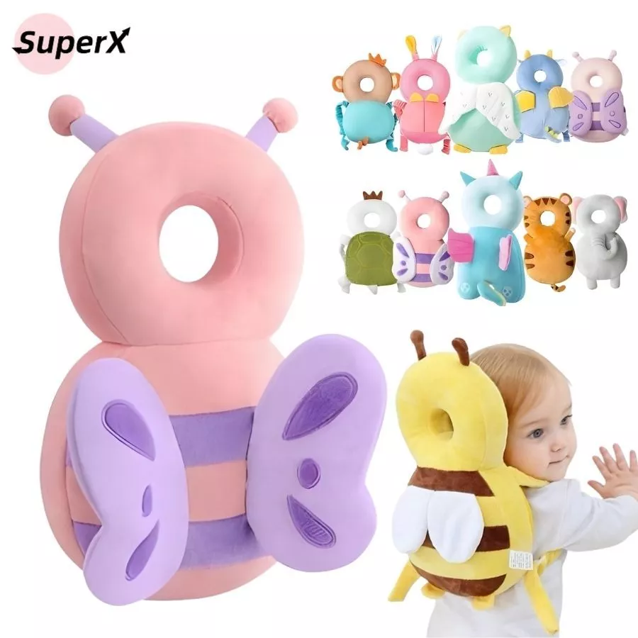 Mochila de Proteção Infantil para Bebês – Protetor de Cabeça com Almofada Anti Impacto e Antiquedas — imagem 1