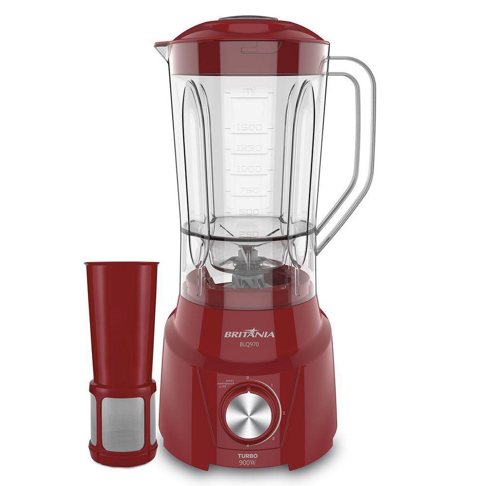 Liquidificador Britânia BLQ970 Turbo 900W 2,6L 220V · foto 2
