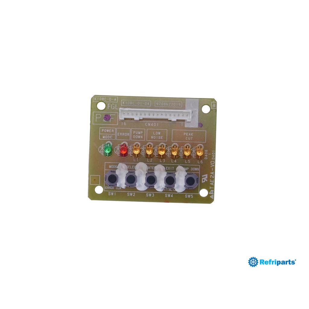 Placa Eletrônica Condensadora Fujitsu - 9708678016