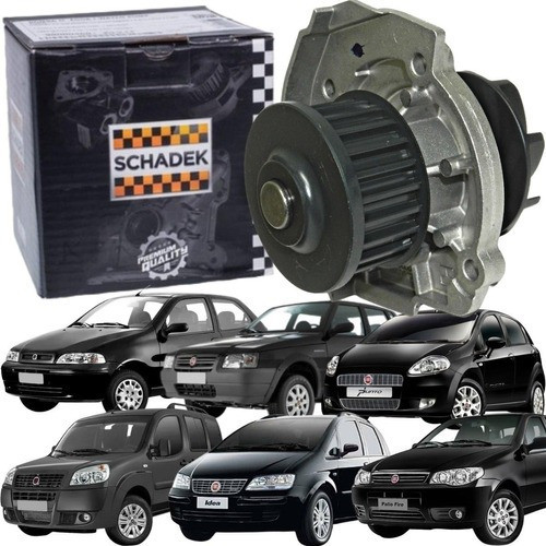 Bomba Dagua Fiat Palio 1.0 8v Fire Mpi 01 02 03 04 05.. 2012 em Oferta na Shopee