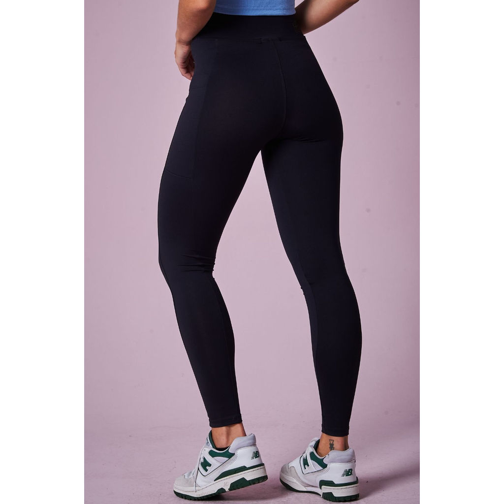 Detalhes do Calça Legging Cintura Alta Planet Girls Preto
