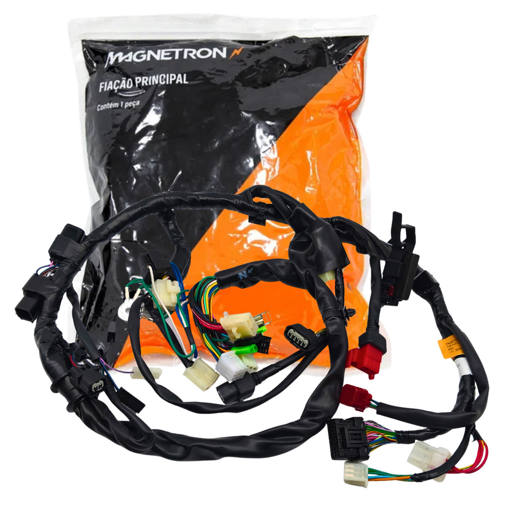 Chicote fiação principal Cg Fan 150 Flex Esdi /cargo 2011 2012 2013 Magnetron em Oferta na Shopee