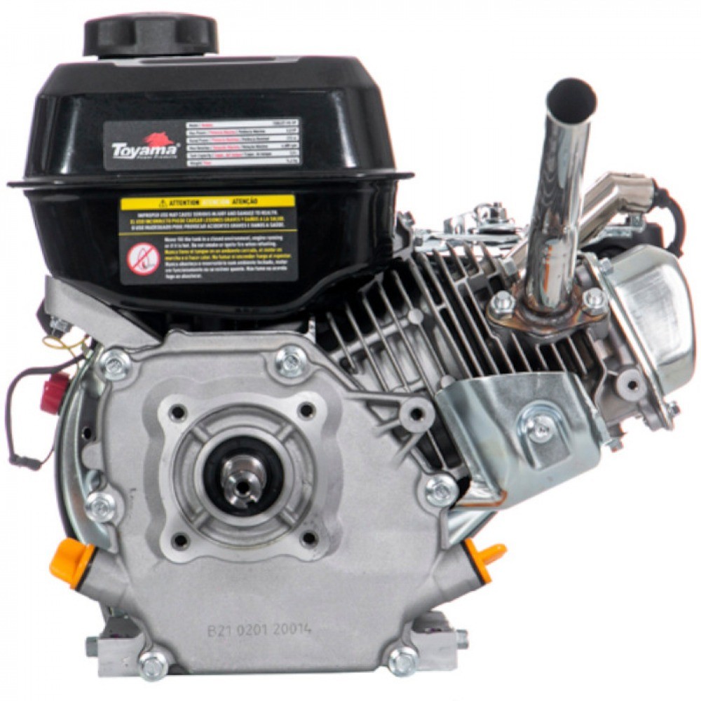 Detalhes do Motor a gasolina para rabetas 8 hp 4T 212 cc partida manual - TE80JET-HS-XP Toyama