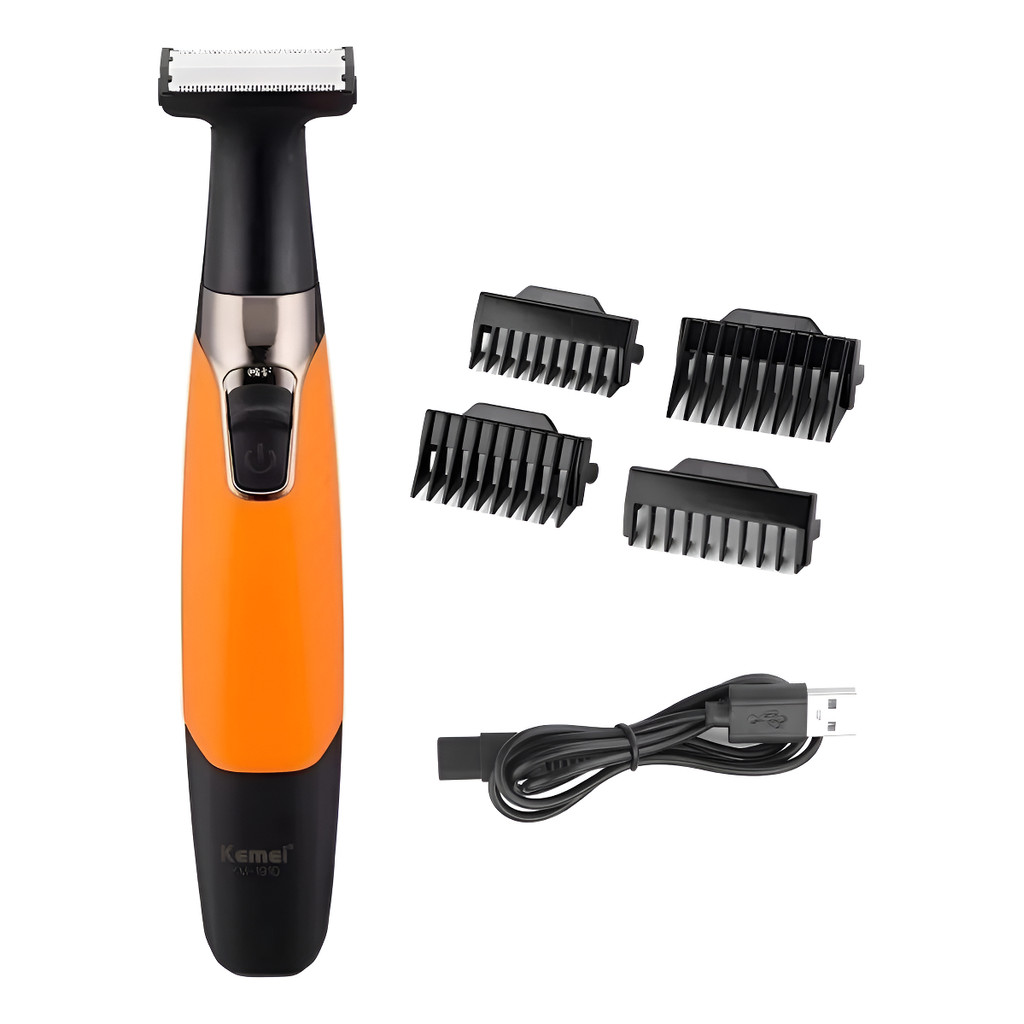 Aparador De Pelo Facial Rosto Intimo Pubianos Km1910