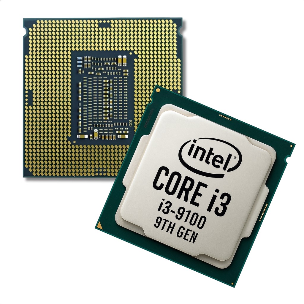 Processador Intel Core i3 9100 3.6GHz 4.2GHz Turbo Cache 6MB Quad Core 4 Threads LGA 1151