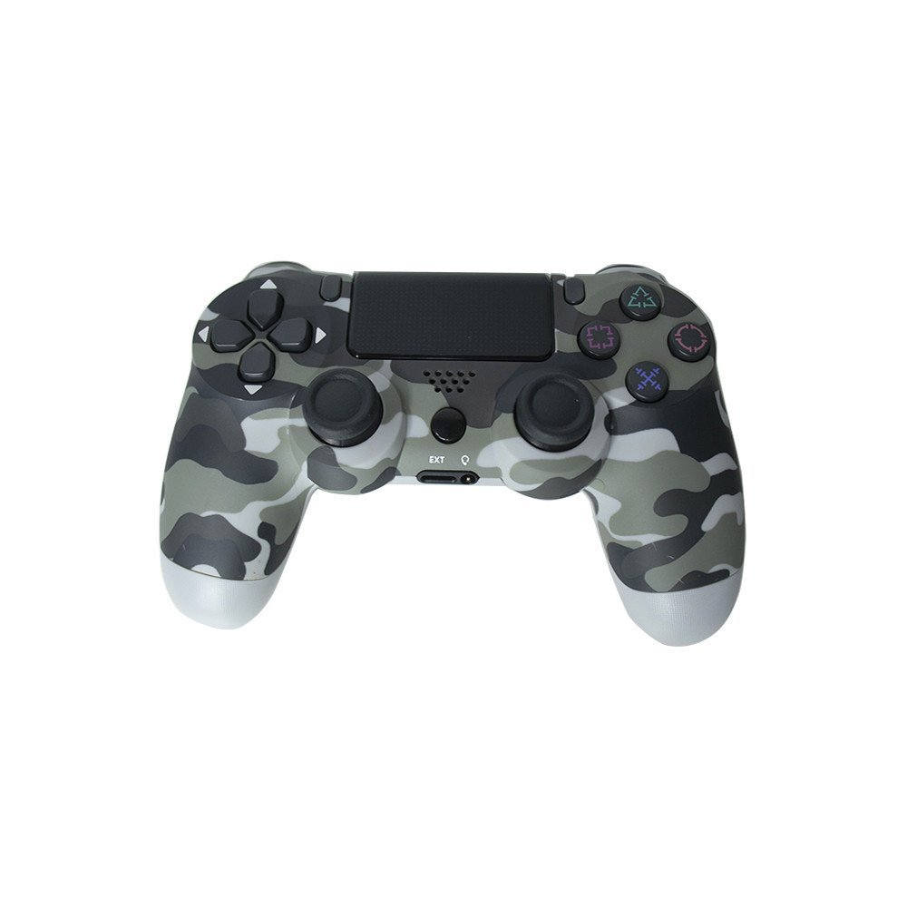 Controle Double-Motor Vibration Verde Claro Camuflado - PS4 em Oferta na Shopee