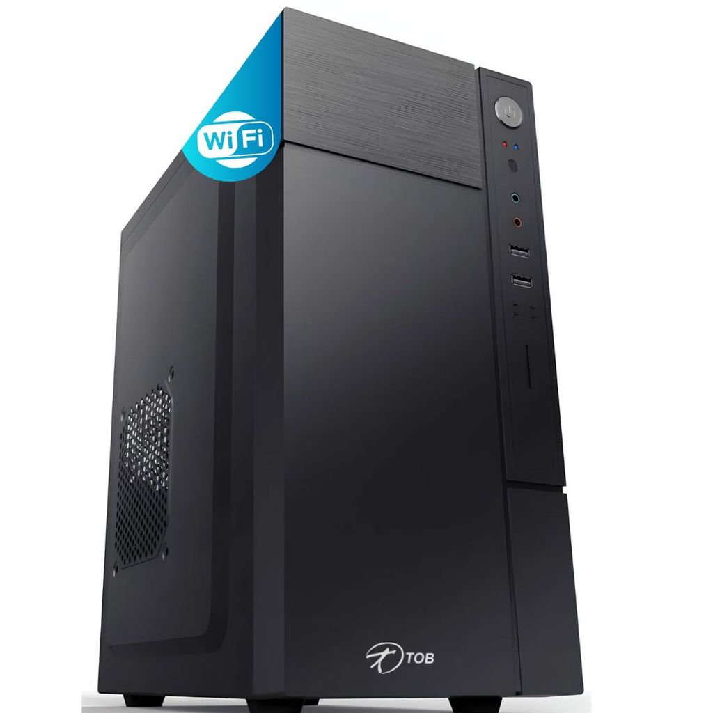 Computador TOB Intel Core I5 com Wi-Fi SSD 480GB Memória 8GB Windows 11 Pro Trial Desktop CPU