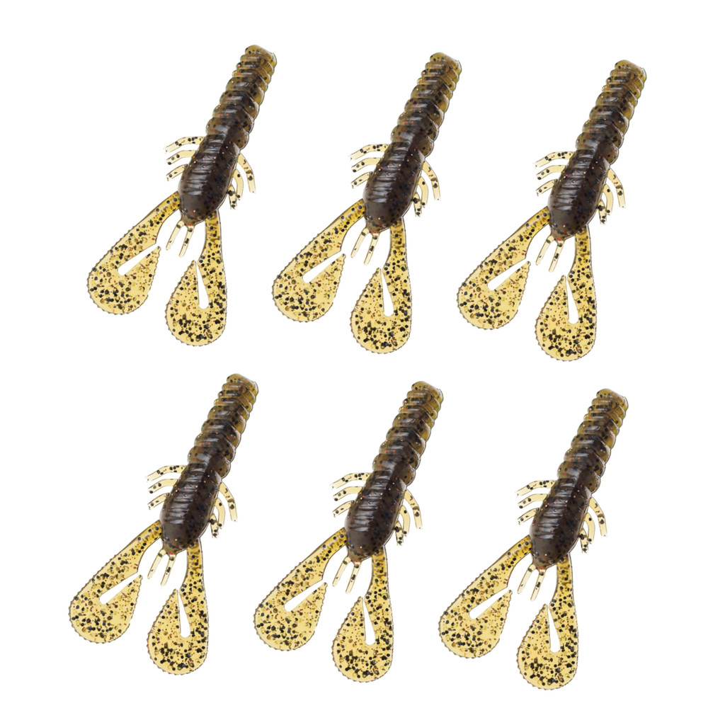 Isca Artificial Soft Turbo Crawz 4" C/6 Zman Pesca Traíra