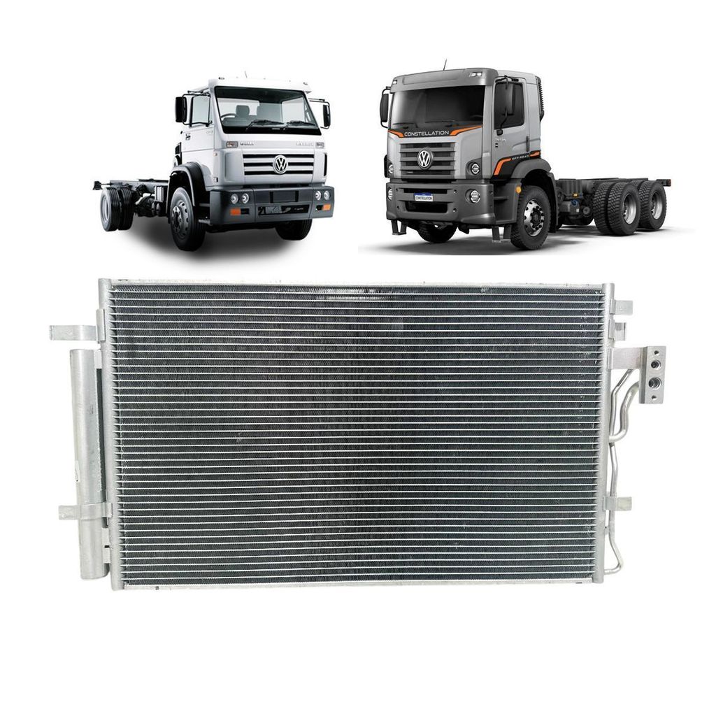 CONDENSADOR VW CAMINHAO TRACTOR 18310/8150/17180/17220/24220/17250/24250/DELIVERY 10160  2017 OEM: 2T0820413A
