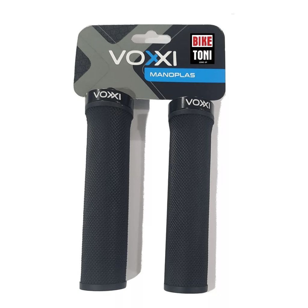MANOPLA LUVA BORRACHA MTB BIKE VOXXI COM TRAVA CALOI ELITE