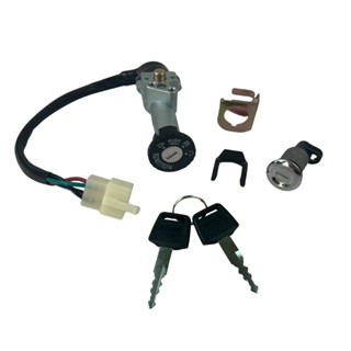Conjunto De Travas Chave Ignição E Trava Do Banco Shineray JET 50 JET 125 ss em Oferta na Shopee
