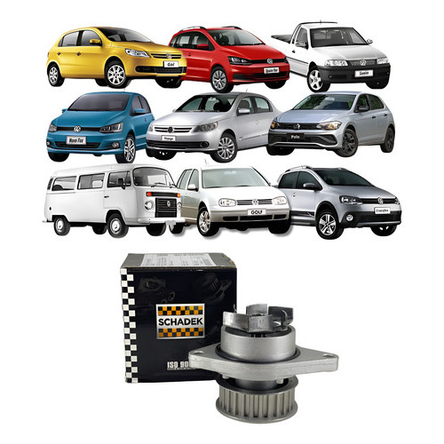 Bomba D'água Vw Gol Mi 1.0 At 8v Schadek