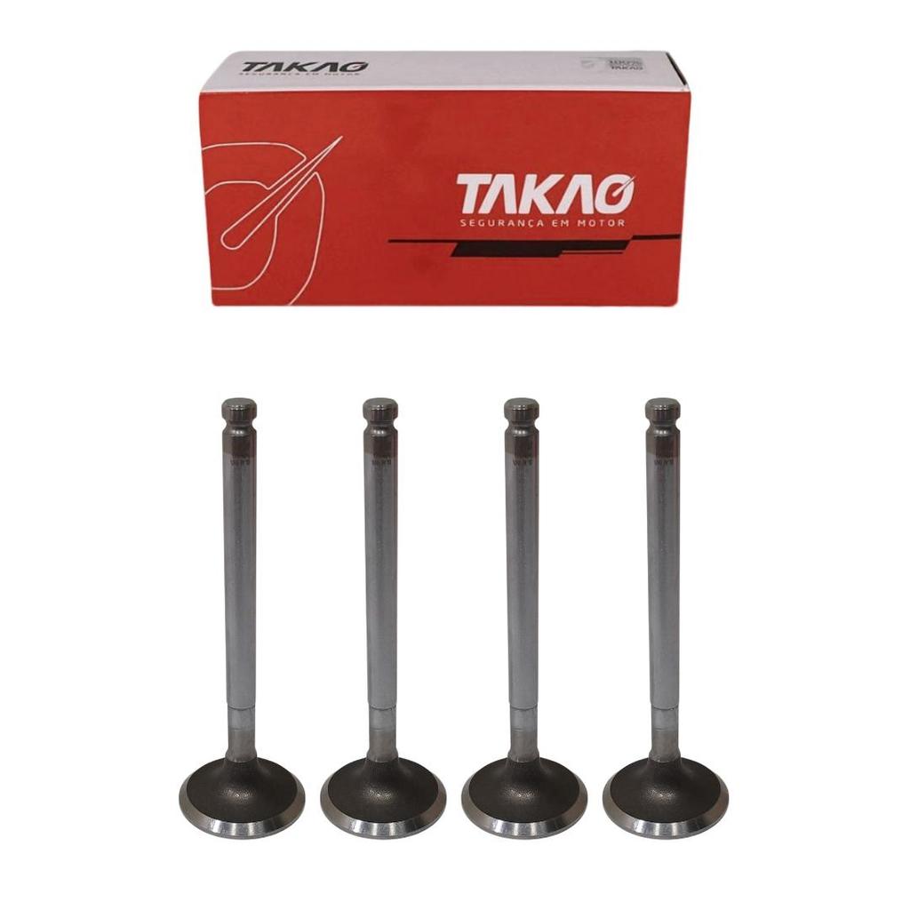 Jogo Valvulas Admissão TAKAO Para Uno Siena Strada Fire 1.0 1.3