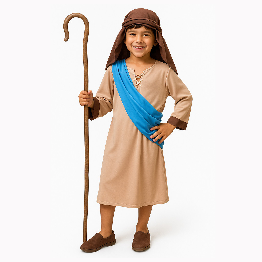 Fantasia Pastorzinho Natal Infantil