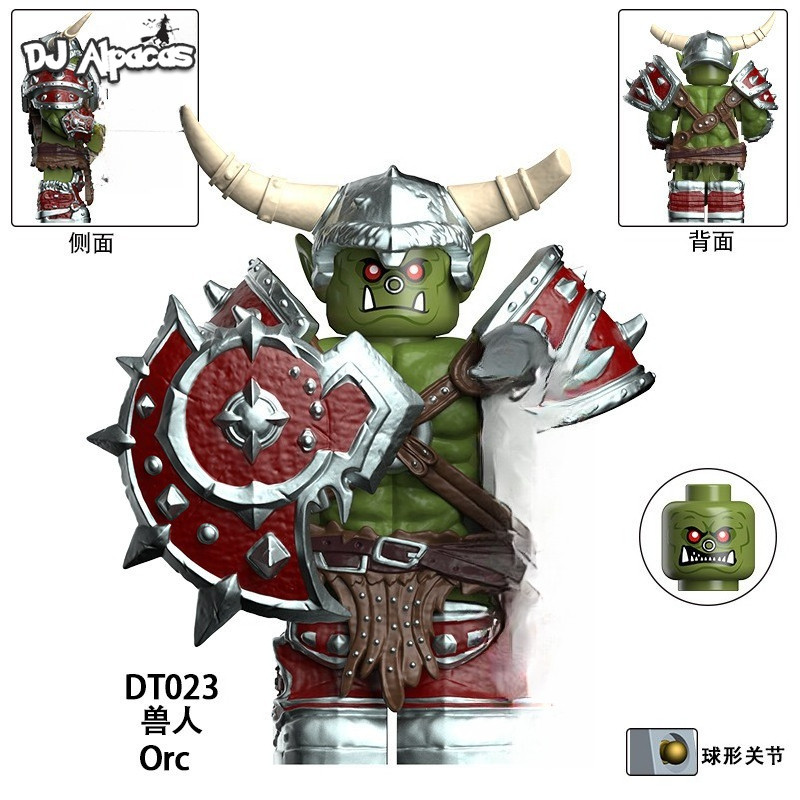 Blocos De Construção Figuras Brinquedo Colecionável DT024 DT025 DT026 — imagem 2 de 2