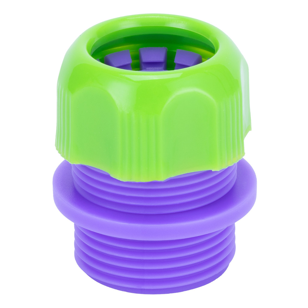 CONECTOR DE MANGUEIRA 1/2POL., ROSCA EXTERNA 3/4POL., EM PLASTICO, 1PC // PALISAD