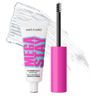 Gel para Sobrancelhas Máscara Longa Duração Wet n Wild  - Mega Stay Exteme Hold Brow Gel em Oferta na Shopee