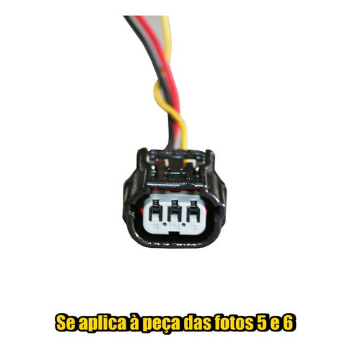 Chicote Plug 3 Pinos Da Bobina De Ignição Honda Hr-v
