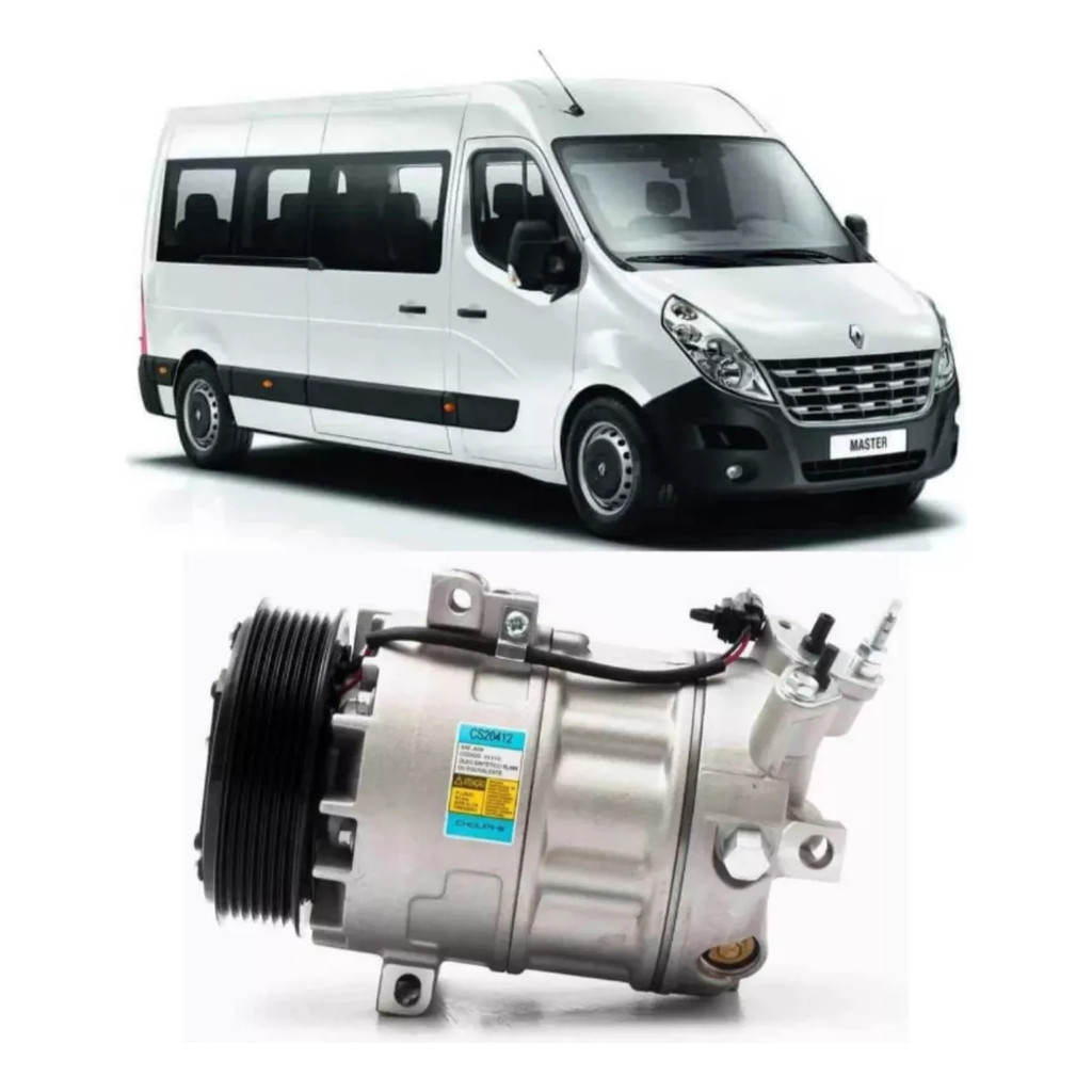 Compressor Ar Renault Master 2.3 2013 A 2024 Original Delphi nv