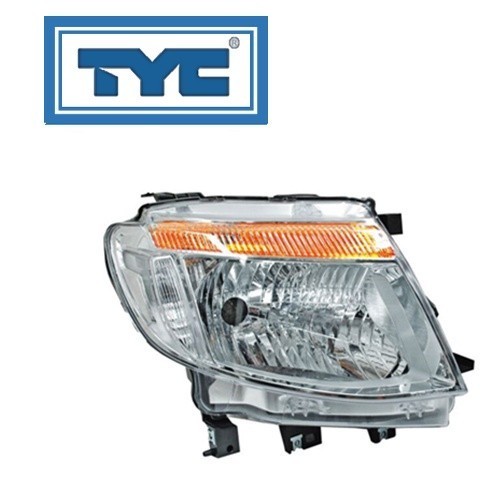 Farol Principal Ford Ranger  Cor: Cromado Modelo: Elétrico  Lado Direito Ano: 2013/2016 Cód:20-E259-A5-2B