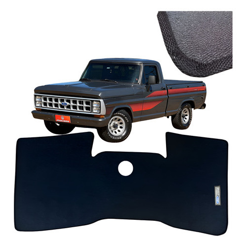 Tapete Assoalho Borracha Pvc Ford F1000 Ate 1992 Impermeavel