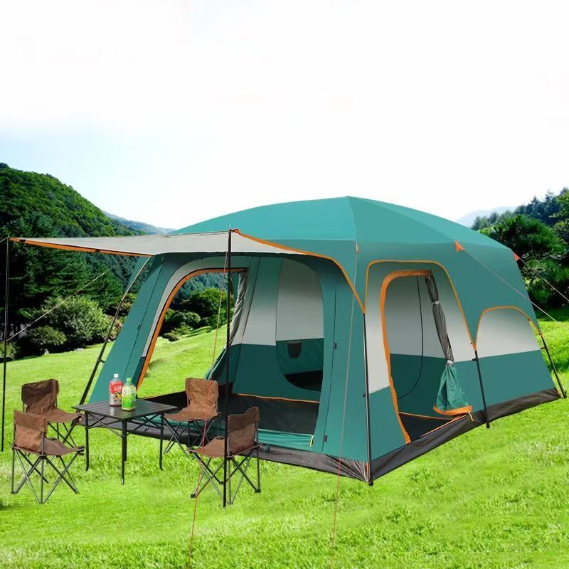 Barraca Camping Acampamento 8-12 Pessoas Impermeavel Familiar Grande