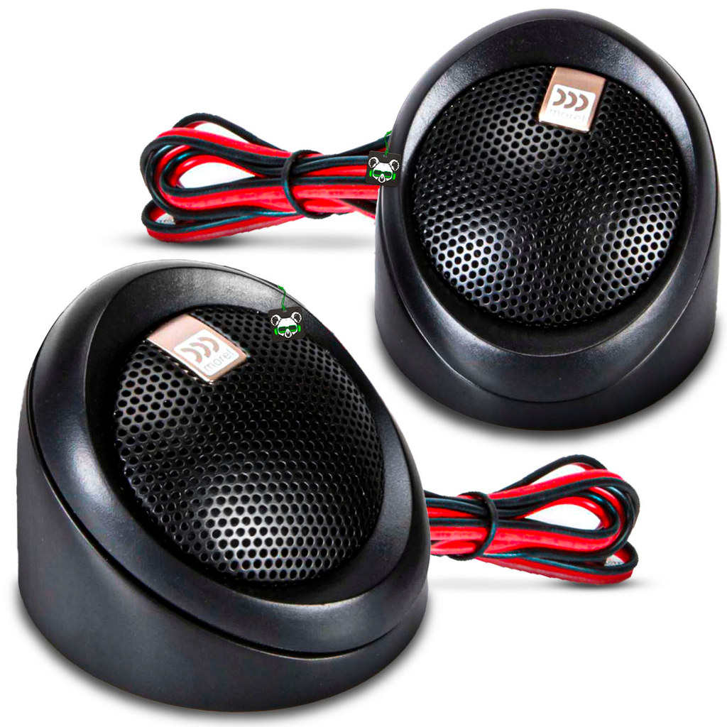Kit Par Mini Tweeter Máximo Ultra 80w Morel Som Premium
