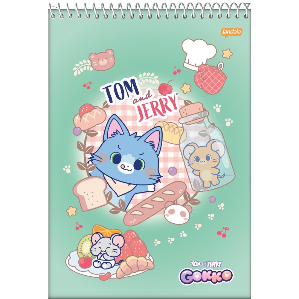 Caderno Espiral Topo  Capa Dura 80fl Gokko - Pacote Com 5uni em Oferta na Shopee