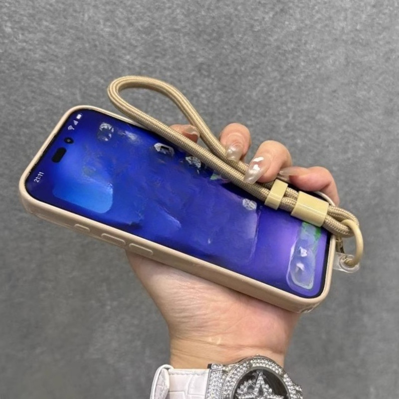 Capa De Telefone Brilhante Com Cordão Para Moto G86 G84 G75 G60 G56 G54 G53 G45 G35 G34 G30 G24 G23 G22 G20 G15 G14 G13